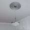 Ekena Millwork Cole PVC Ceiling Medallion (Fits Canopies up to 6"), Bright Coat Aluminum, 22"OD x 3 1/2"ID x 1"P CMP22COBAL - alternate 6